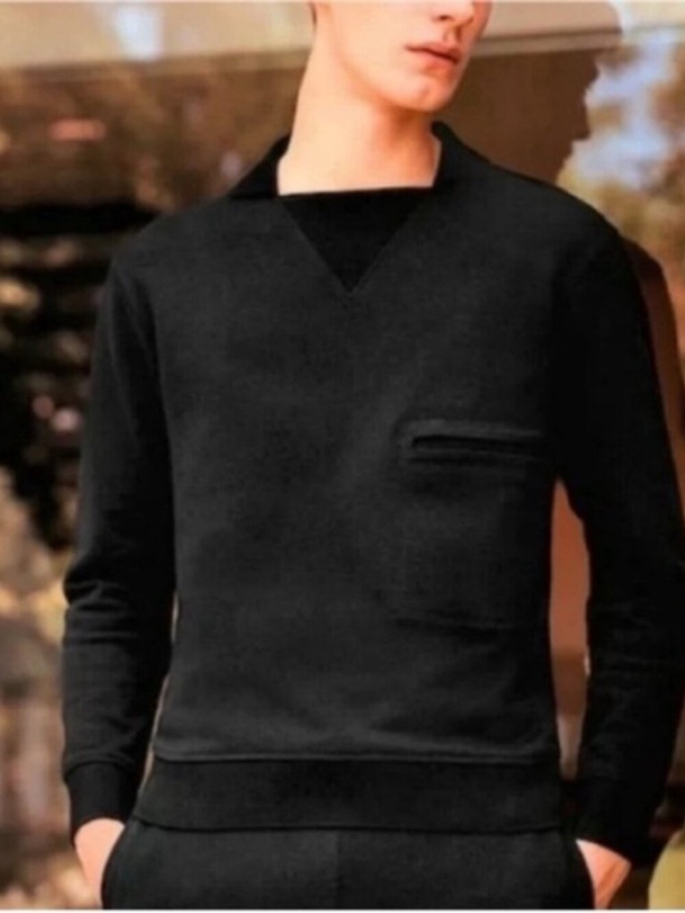 Lemaire Uniqlo X Lemaire Long Sleeve Pullover Sweatshirt Sweater Brown XS